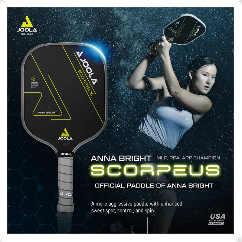 Raquete de Pickleball JOOLA Anna Bright Scorpeus CFS 14MM