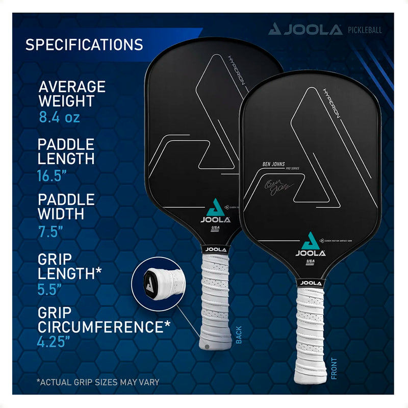 Raquete de Pickleball JOOLA Ben Johns Hyperion CFS 16MM