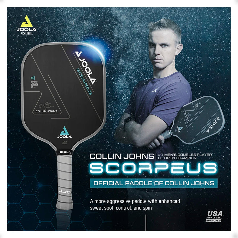 Raquete de Pickleball Joola Collin Johns Scorpeus CFS 16MM